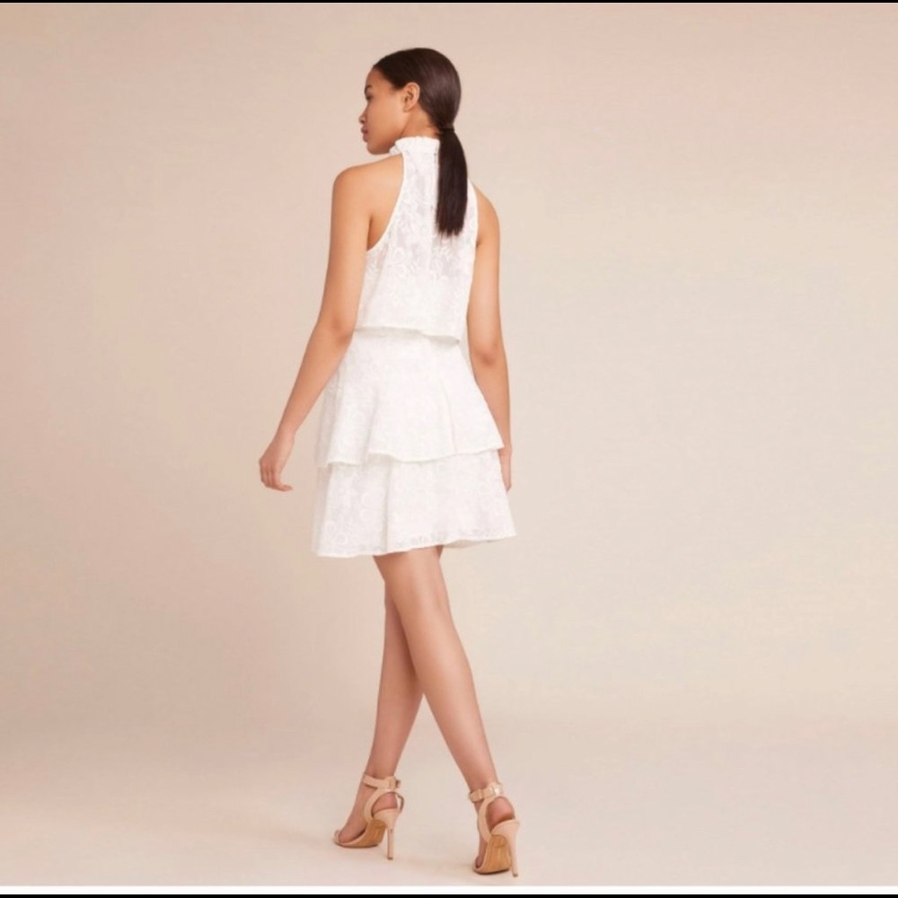 BB Dakota Once Chiffon a Time Lace Tiered Dress - Picture 3 of 4